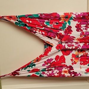 Felicity & Coco Nordstrom Floral Maxi Dress size L